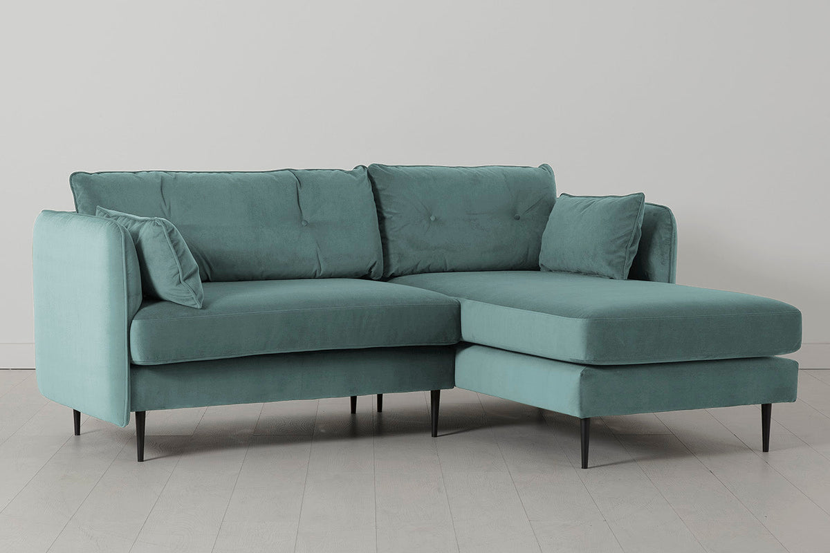 Model 19 3 Seater Right Chaise Sofa, Airforce — Model 19 - Right Chaise Sofa - Airforce 02