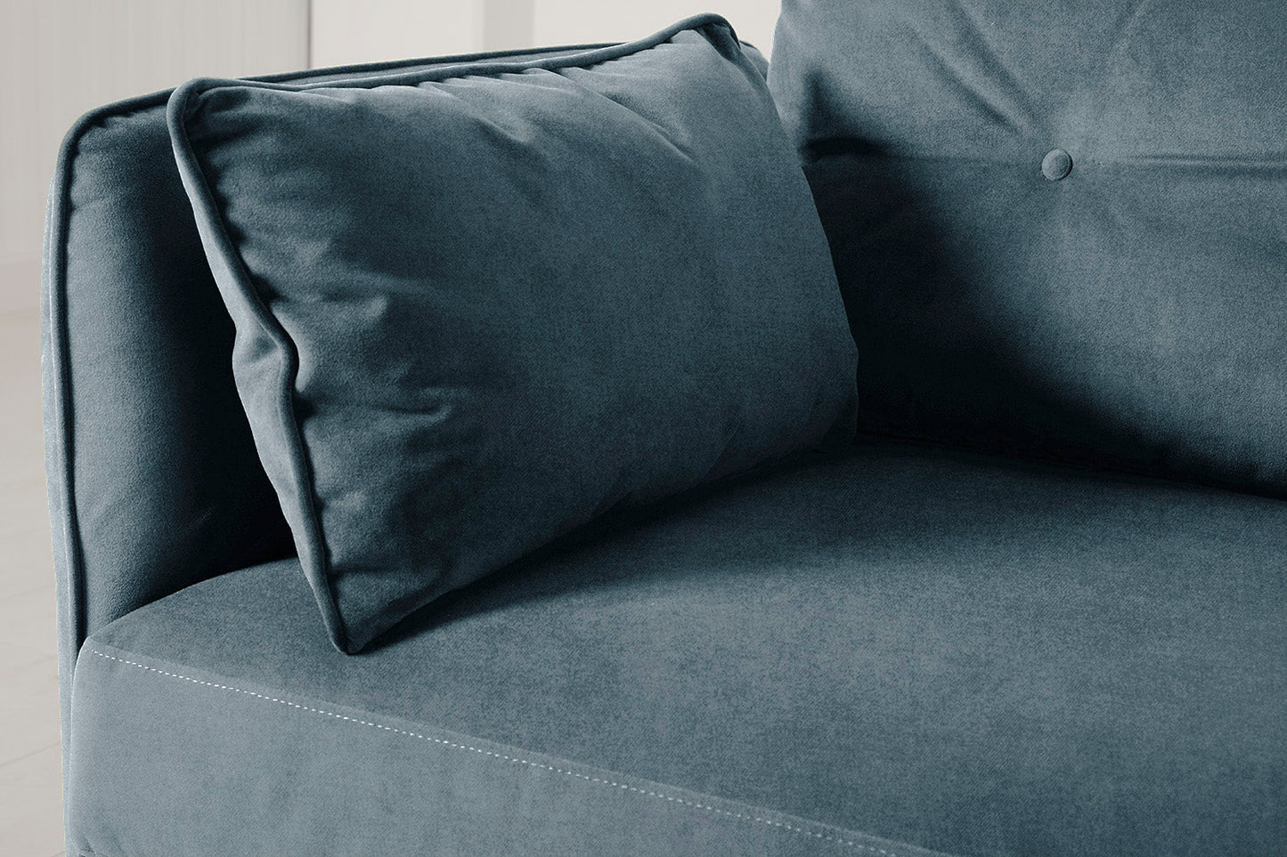 Model 19 Loveseat, Wasserblau