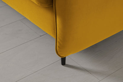 Model 19 Loveseat Sofa, Mustard — Model 19 - Detail - Mustard 09