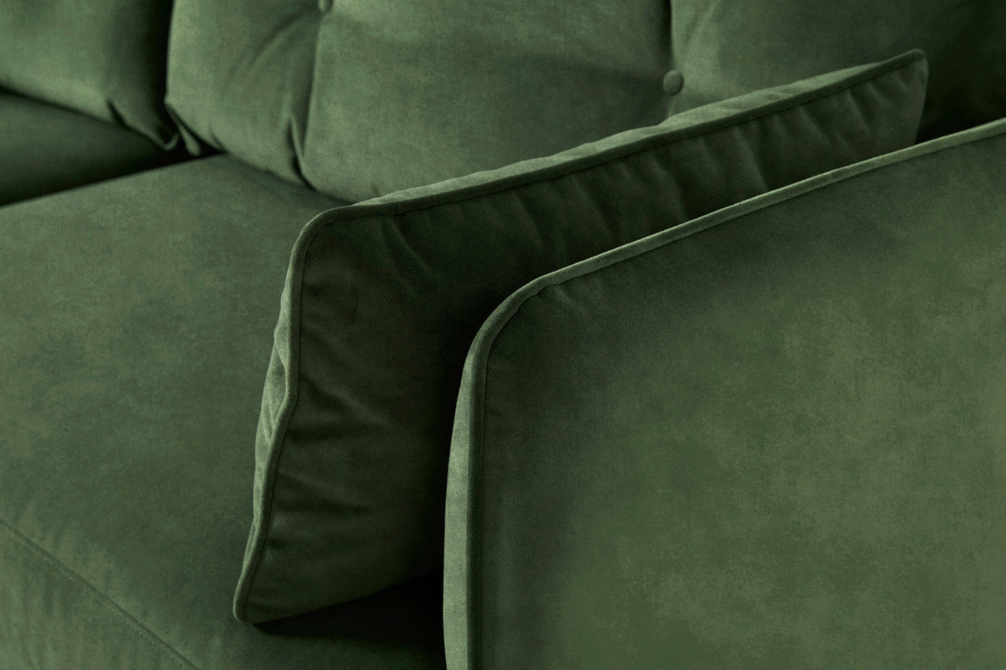 Model 19 Zweisitzer-Sofa, Tannengrün