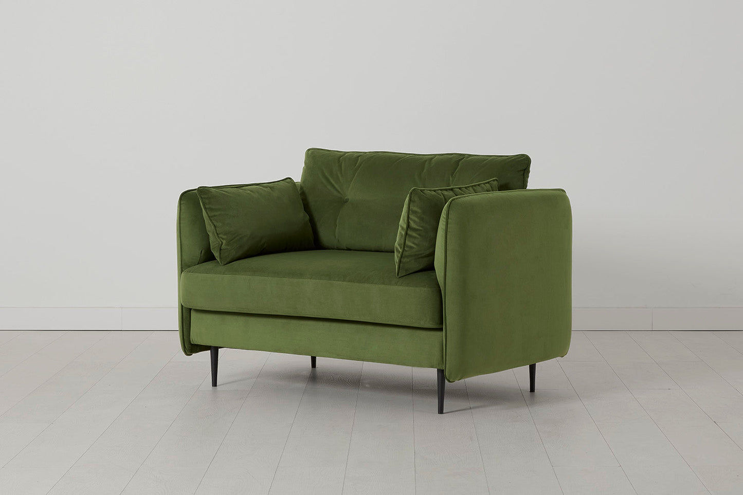 Model 19 Loveseat, Laubgrün