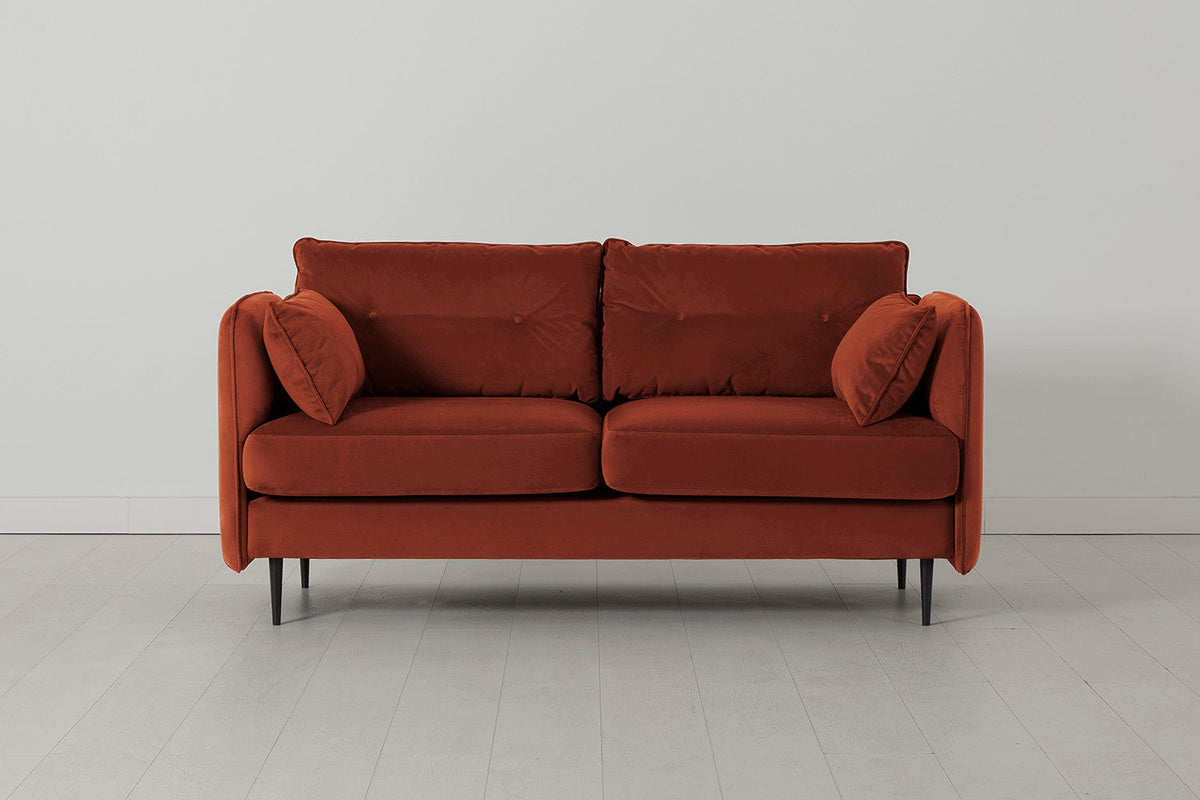 Model 19 2 Seater Sofa, Brick — Model 19 - 2 Seater - Brick 01