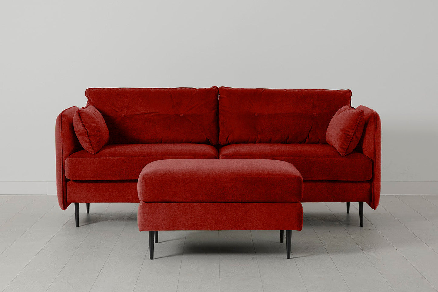 Model 19 Dreisitzer-Sofa, Harissarot