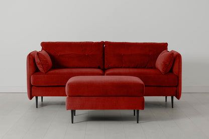Model 19 3 Seater Sofa, Harissa — side view