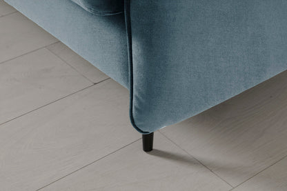 Model 19 3 Seater Sofa with Ottoman, Hydro
