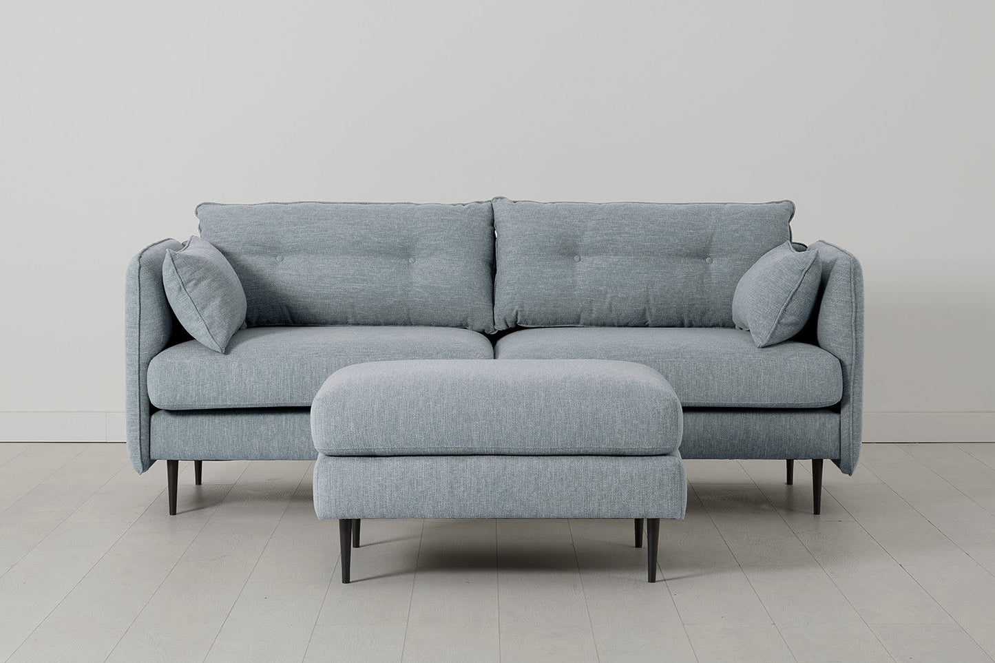 Model 19 3 Seater Sofa, Seaglass