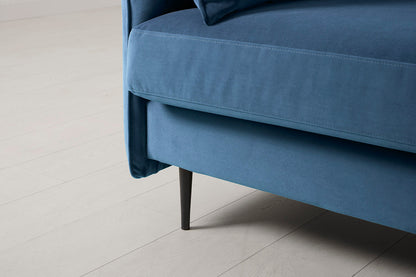 Model 19 3 Seater Left Chaise Sofa, Teal — Model 19 - Detail - Teal 05