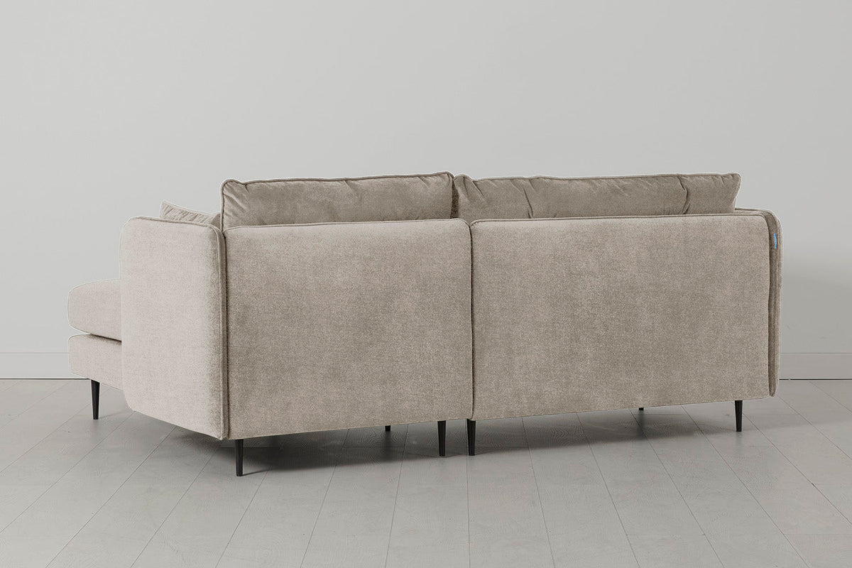 Model 19 3 Seater Right Chaise Sofa, Chalk — Model 19 - Right Chaise Sofa - Chalk 03