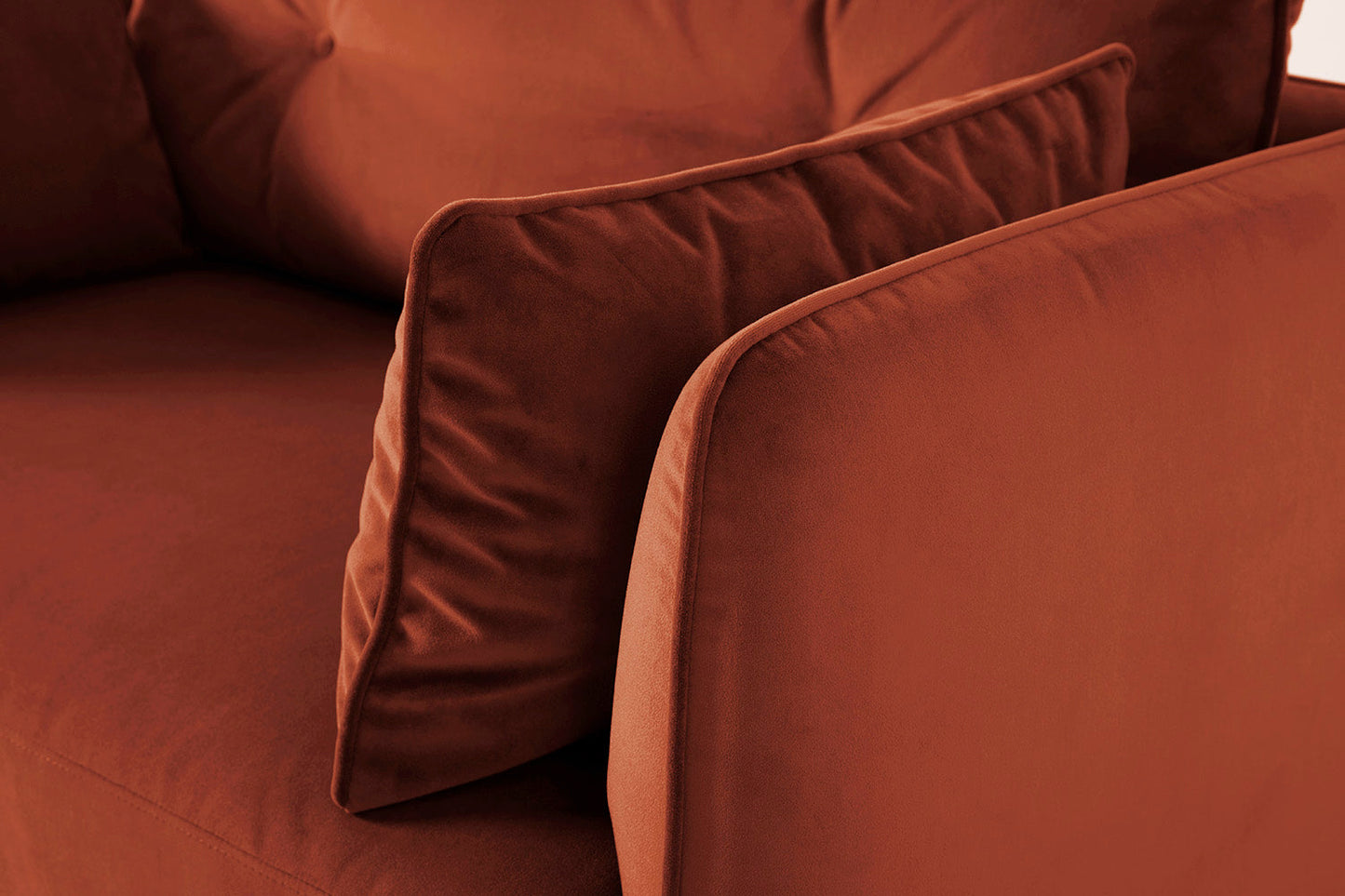 Model 19 Loveseat, Ziegelrot