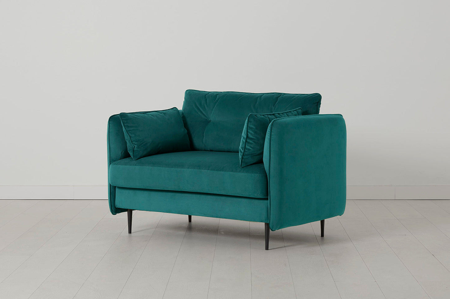 Model 19 Loveseat, Eisvogelblau