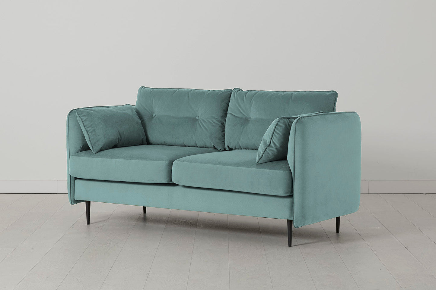 Zweisitzer-Sofa, Bergblau