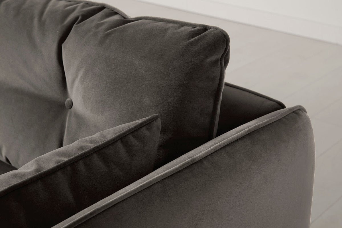Model 19 2 Seater Sofa with Ottoman, Elephant — Model 19 - Detail - Elephant 03