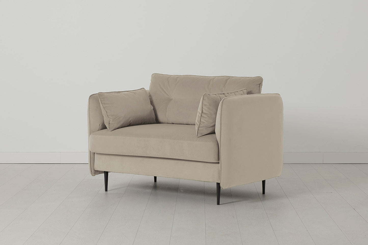 Model 19 Loveseat, Knochenweiß