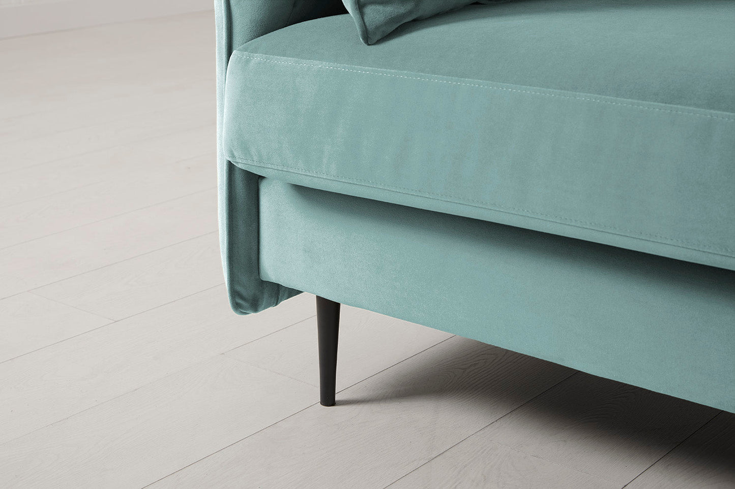 Zweisitzer-Sofa, Bergblau
