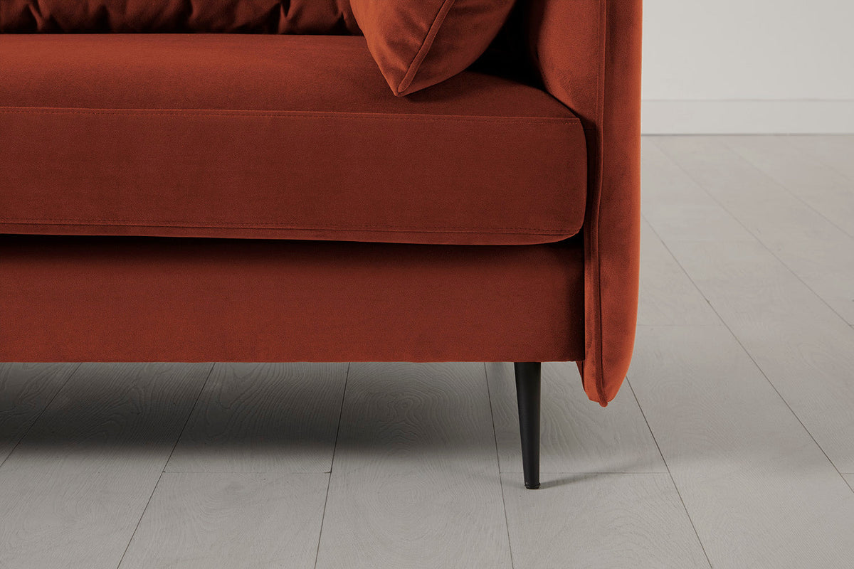 Model 19 2 Seater Sofa, Brick — Model 19 - Detail - Brick 10