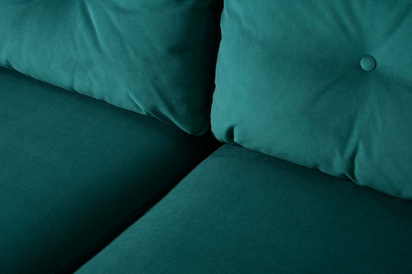 Model 19 Zweisitzer-Sofa, Eisvogelblau