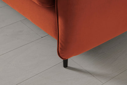 Model 19 3 Seater Left Chaise Sofa, Brick — Model 19 - Detail - Brick 09