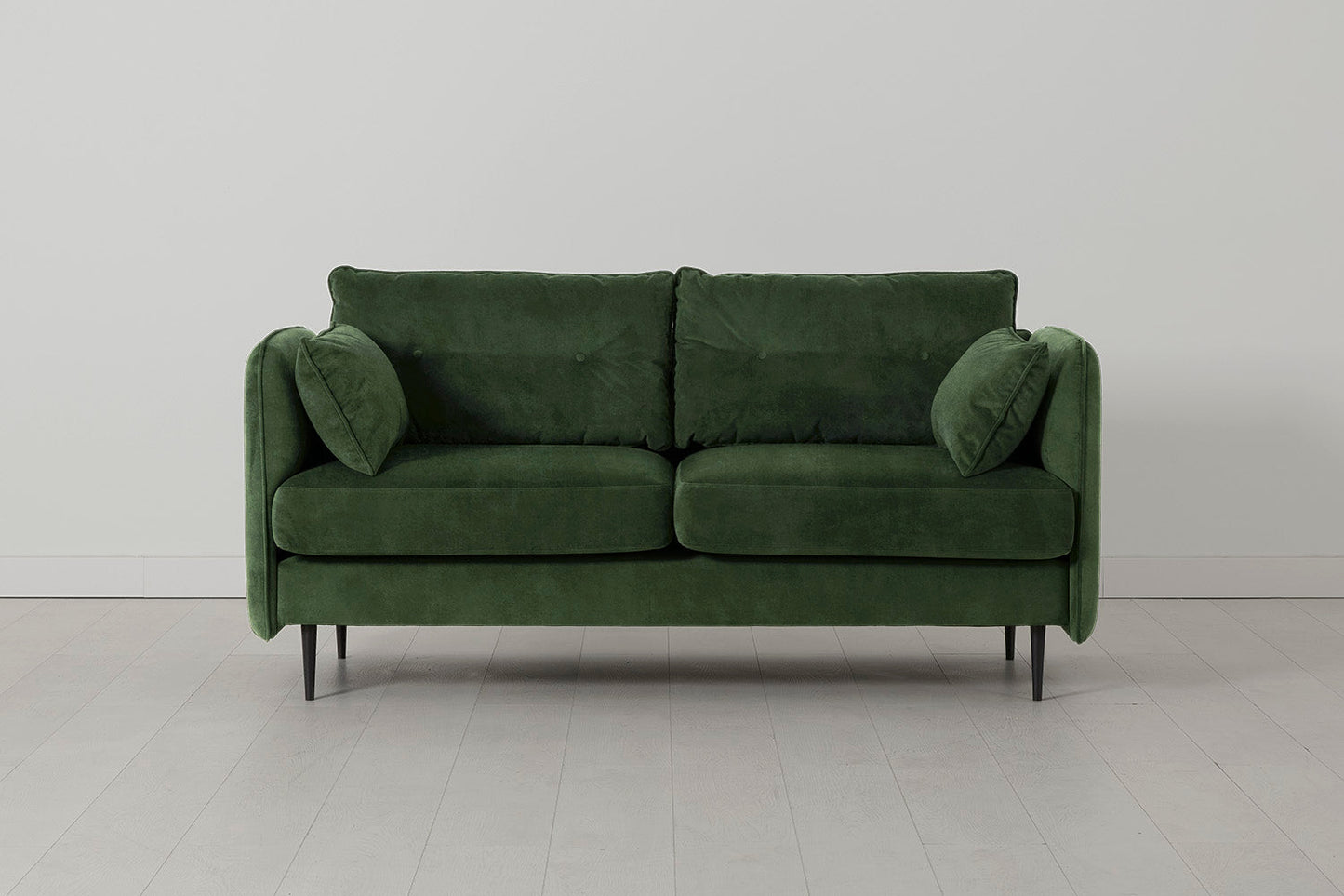 Model 19 Zweisitzer-Sofa, Tannengrün