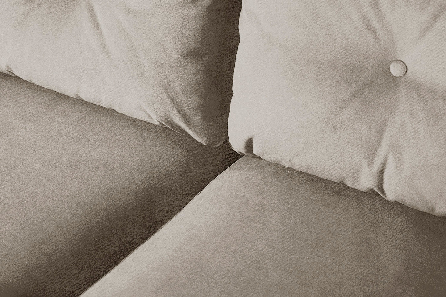 Model 19 Zweisitzer-Sofa, Kreideweiß