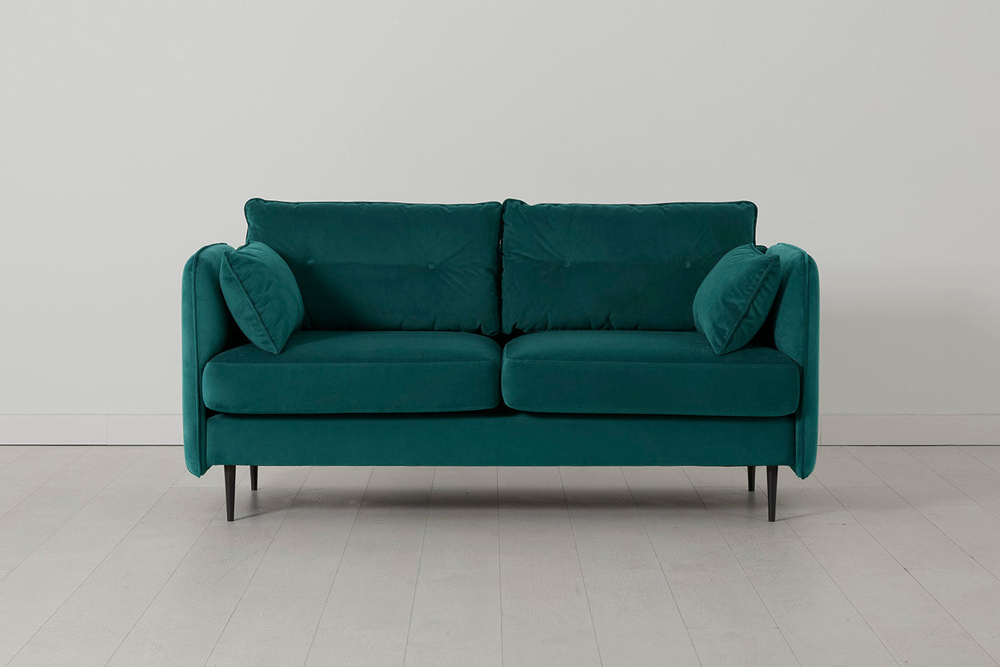 Model 19 Zweisitzer-Sofa, Eisvogelblau