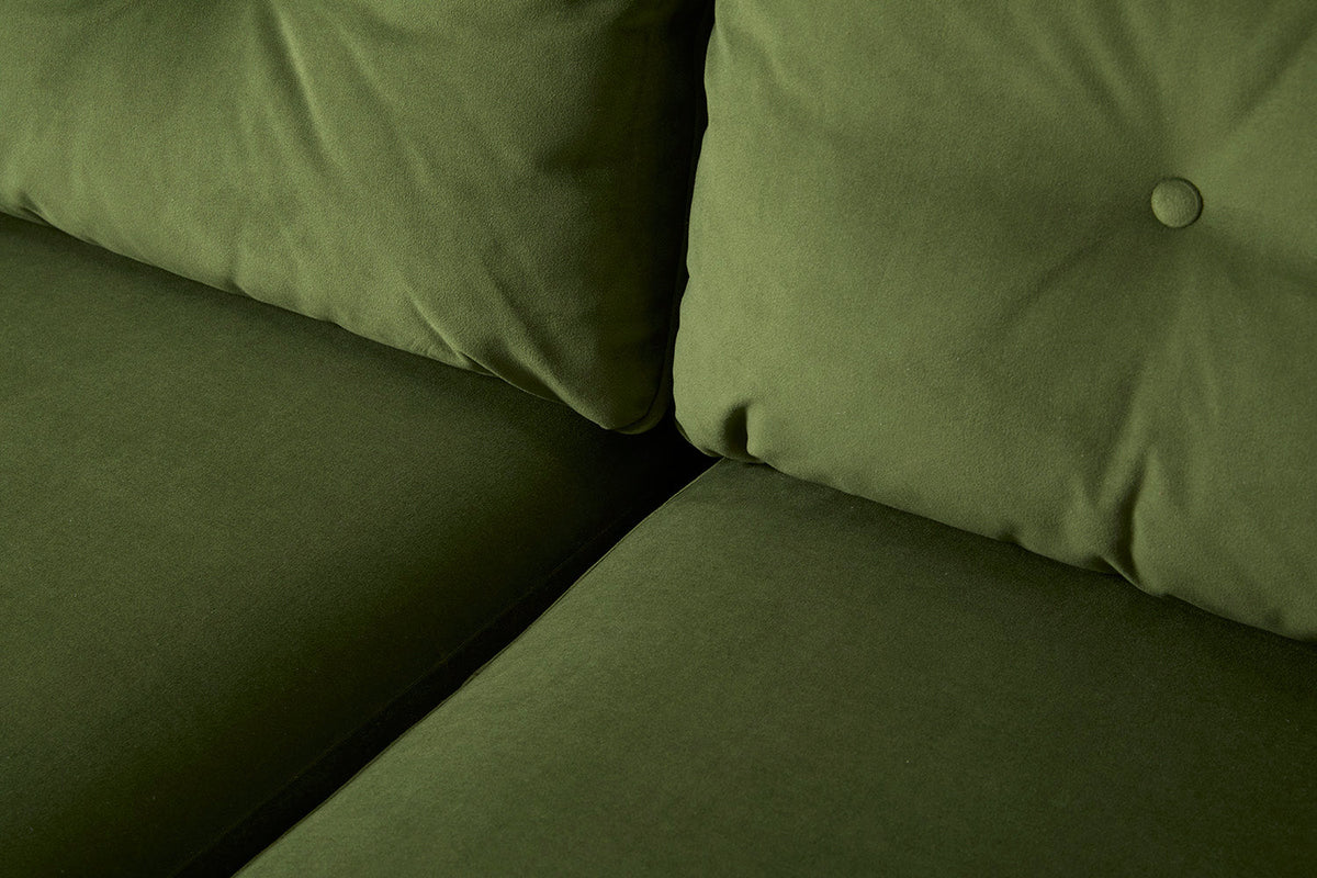 Model 19 2 Seater Sofa with Ottoman Vine - Detail 08