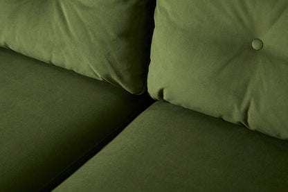 Model 19 2 Seater Sofa with Ottoman Vine - Detail 08