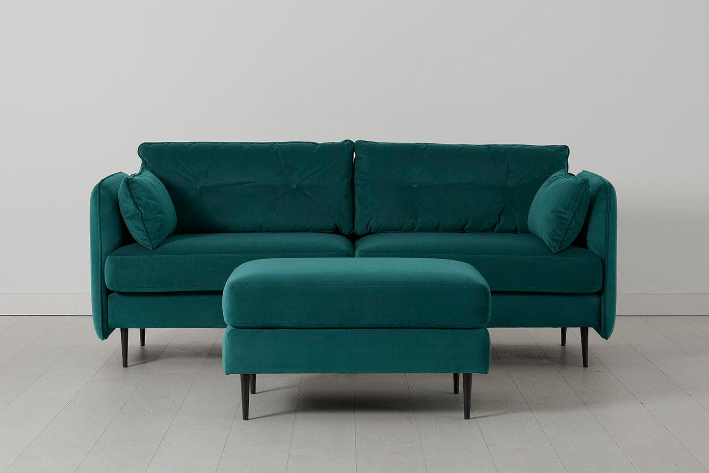 Model 19 3 Seater Sofa, Kingfisher