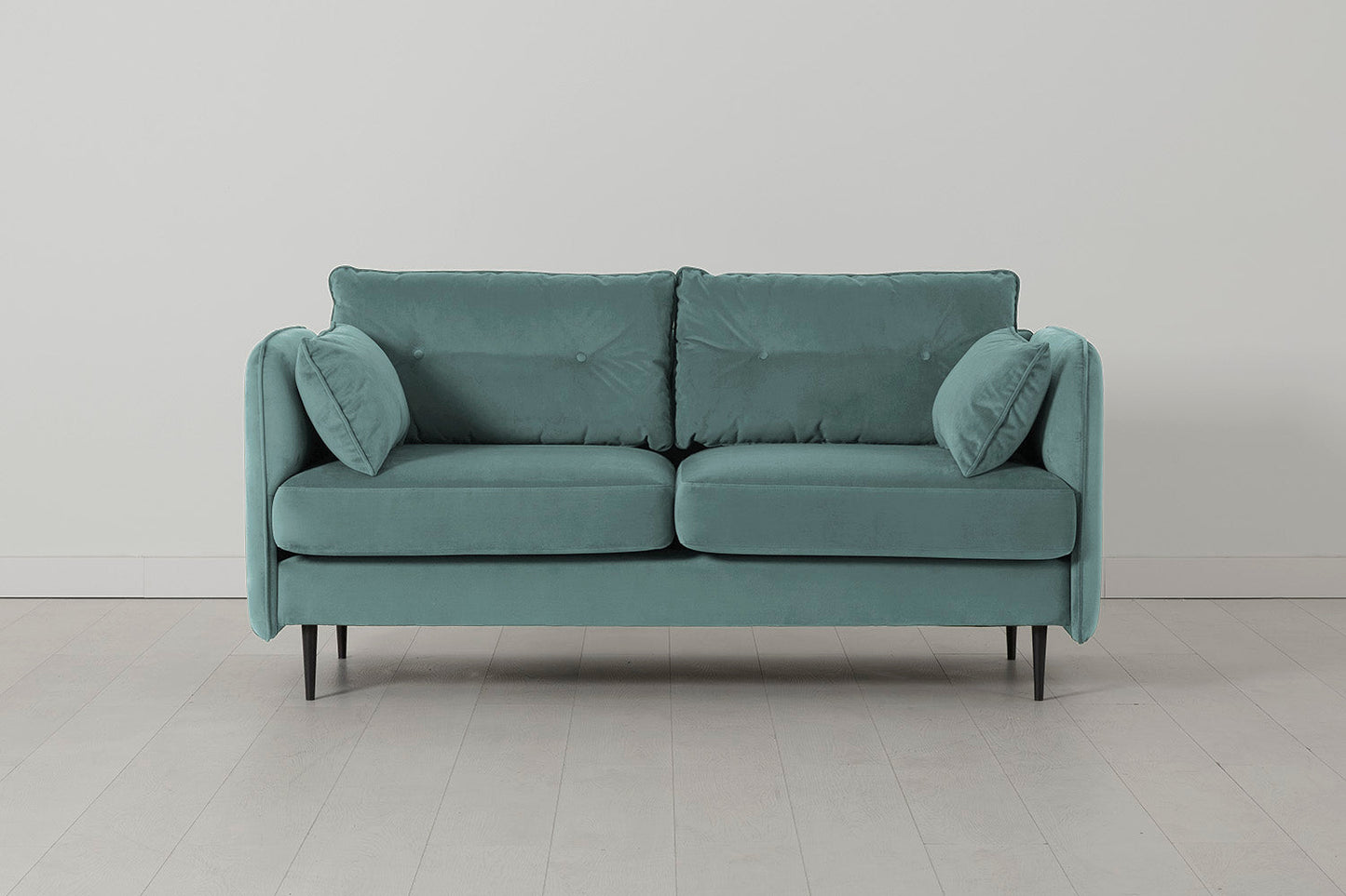 Zweisitzer-Sofa, Bergblau