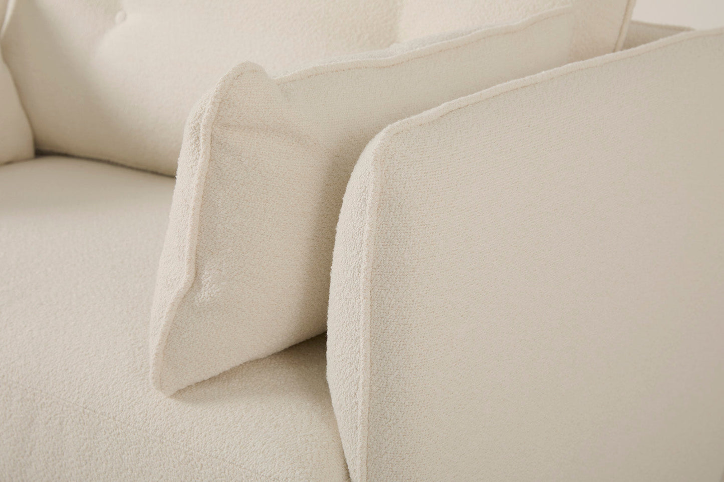 Model 19 Loveseat, Elfenbeinfarbe