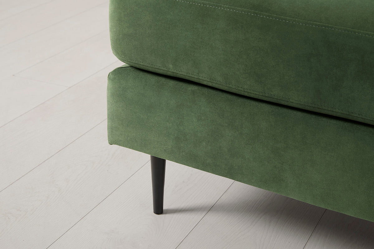 Model 19 Ottoman, Conifer — detail view