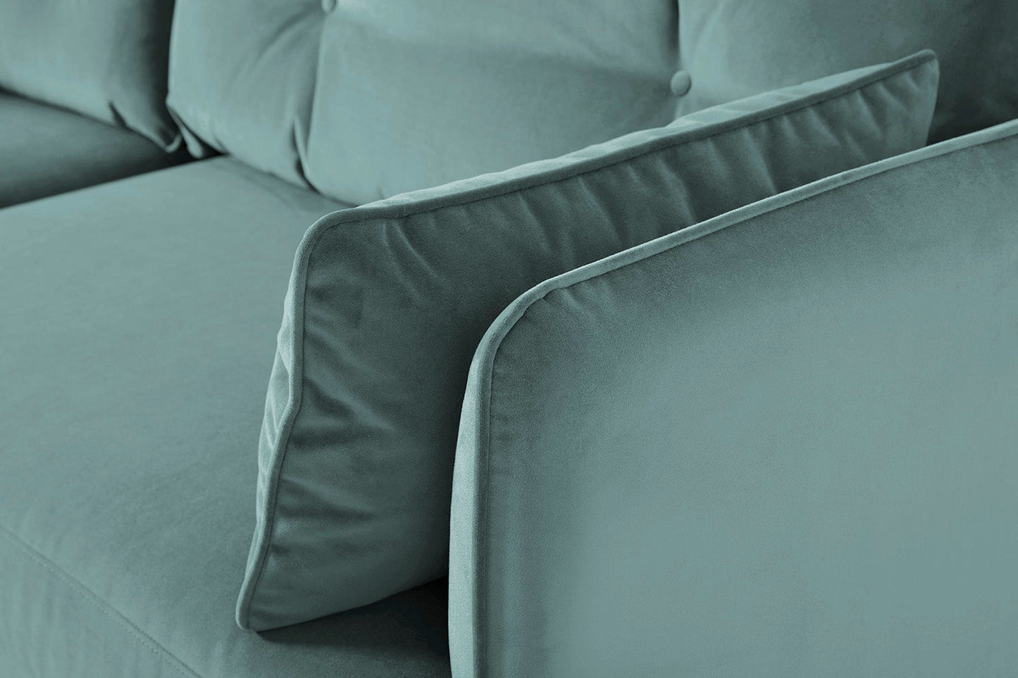 Zweisitzer-Sofa, Bergblau