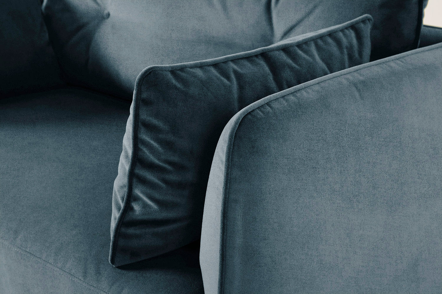 Model 19 Loveseat, Wasserblau