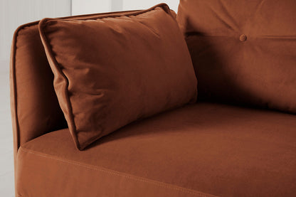 Model 19 2 Seater Sofa with Ottoman, Umber — Cushion Detail