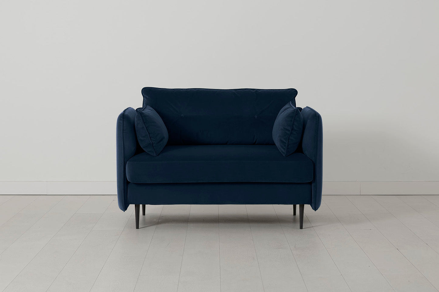 Model 19 Loveseat, Indigoblau