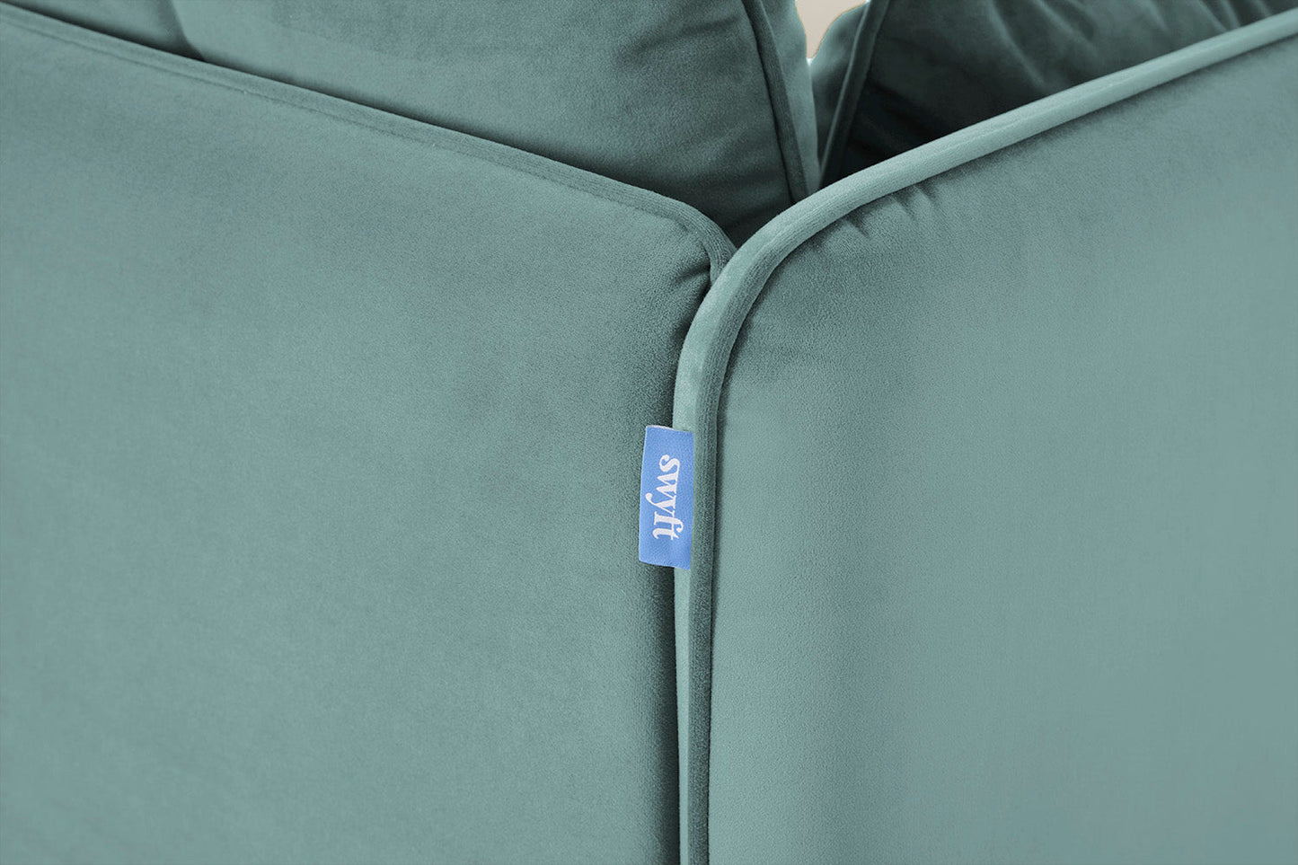 Zweisitzer-Sofa, Bergblau