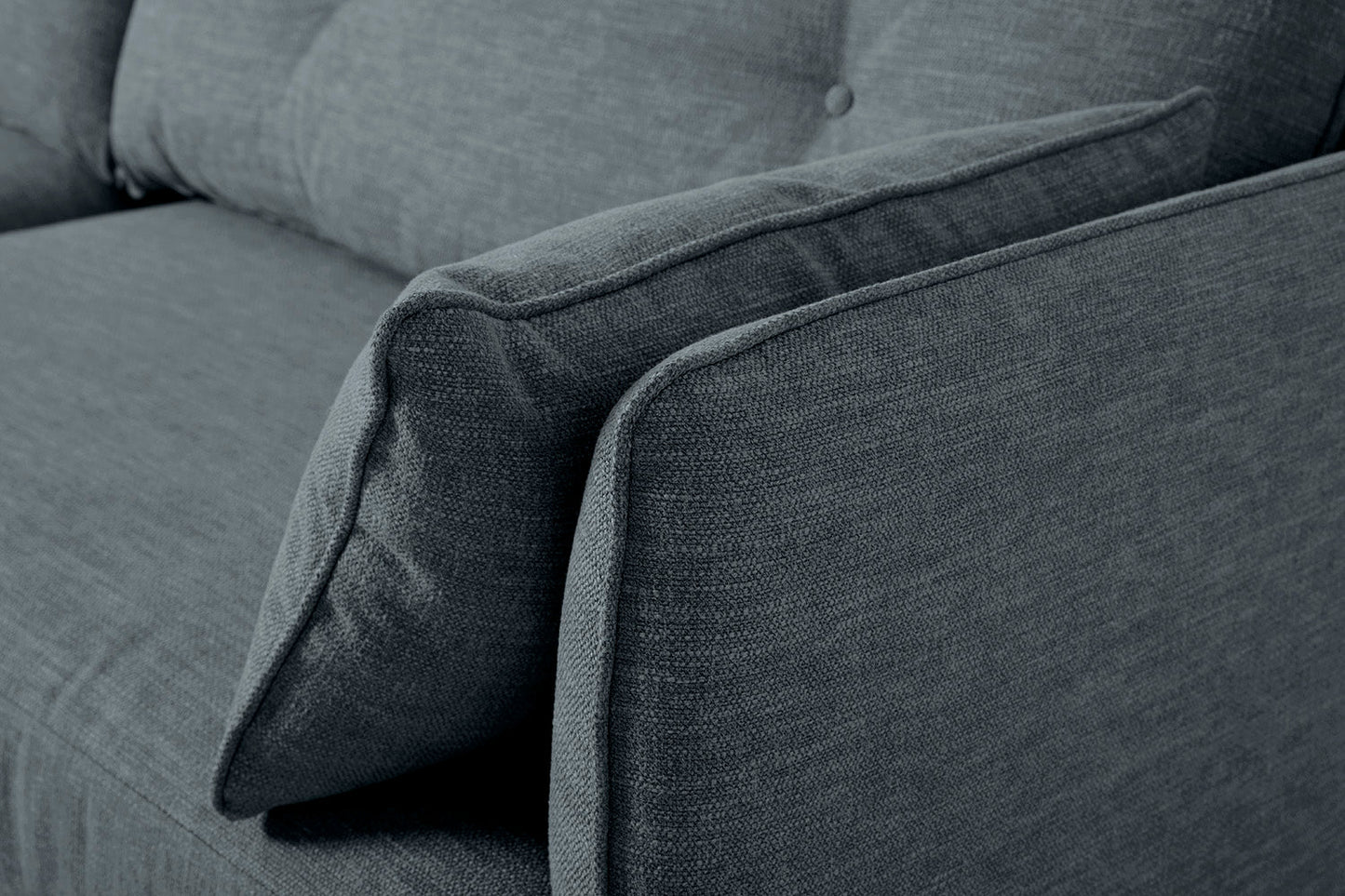 Model 19 Zweisitzer-Sofa, Meeresblau