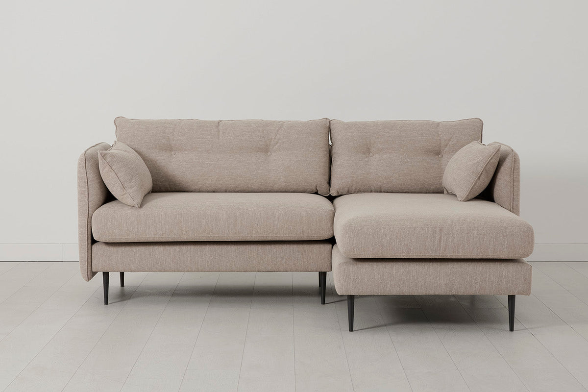 Model 19 3 Seater Right Chaise Sofa, Pumice — Model 19 - Right Chaise Sofa - Pumice 01