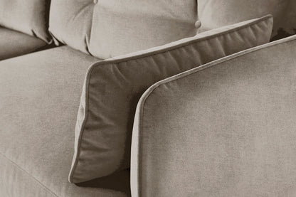 Model 19 3 Seater Sofa with Ottoman, Chalk