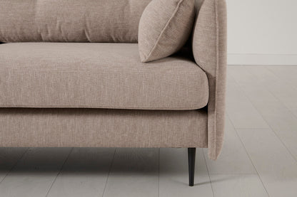 Model 19 3 Seater Right Chaise Sofa, Pumice — Model 19 - Detail - Pumice 10