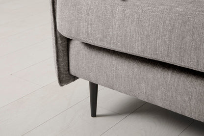 Model 19 2 Seater Sofa with Ottoman - Shadow