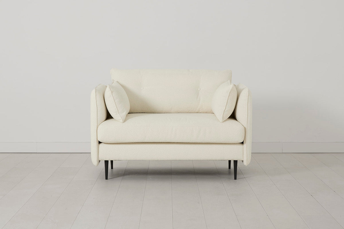 Model 19 Loveseat Sofa, Ivory — Model 19 - Loveseat - Ivory 01