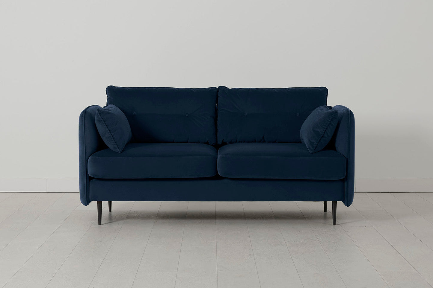 Model 19 Zweisitzer-Sofa, Indigoblau