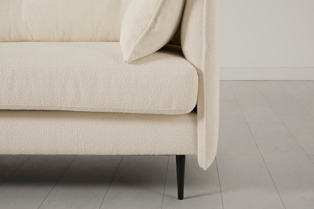 Model 19 Loveseat Sofa, Ivory — Model 19 - Detail - Ivory 10