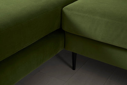 Model 19 3 Seater Left Chaise Sofa, Vine — Model 19 - Detail - Vine 01