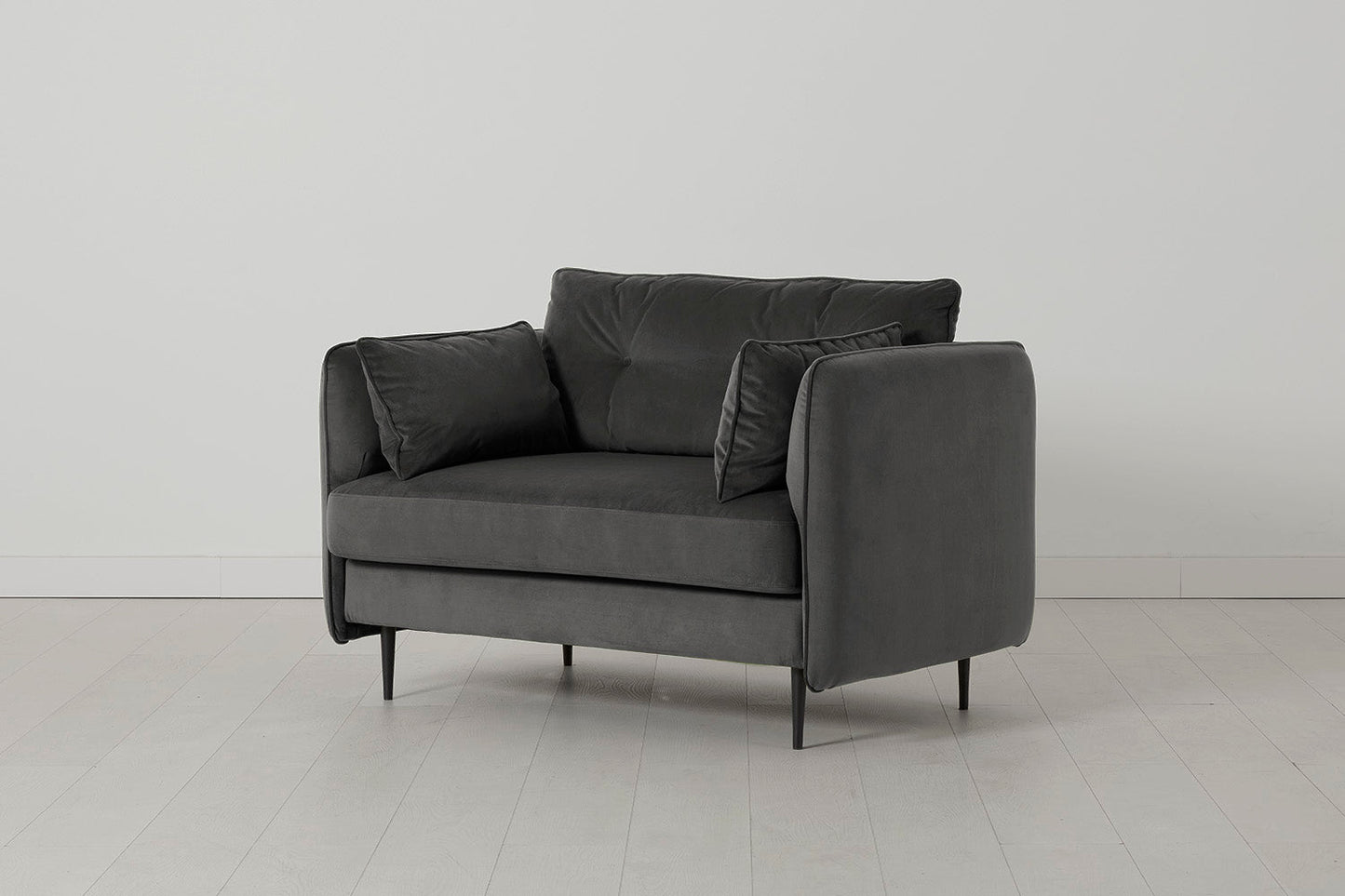 Model 19 Loveseat, Charcoal