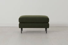Model 19 Ottoman, Fern — front view