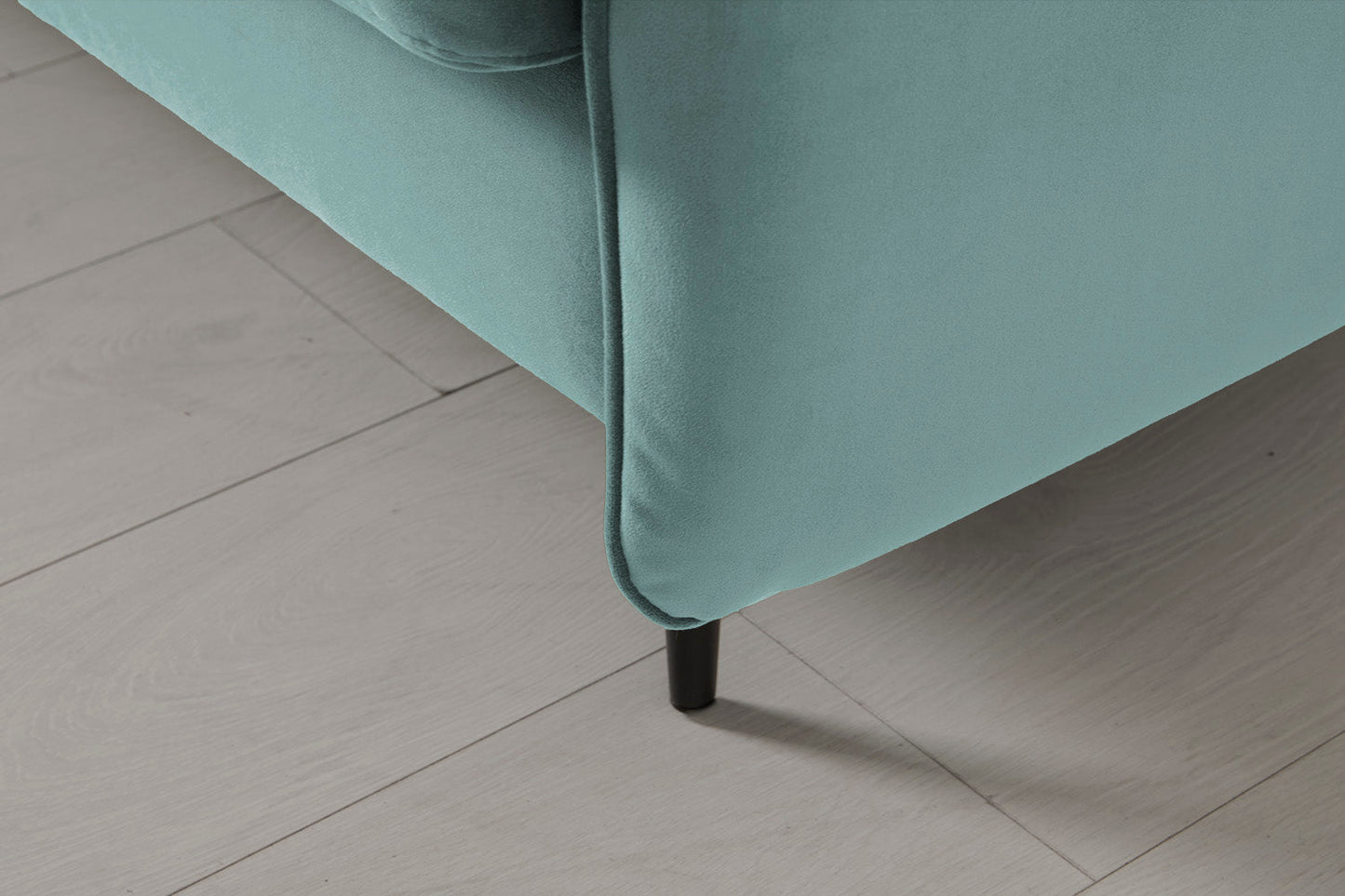 Zweisitzer-Sofa, Bergblau