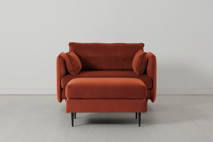 Model 19 Loveseat, Brick — Model 19 - Loveseat - Brick 02