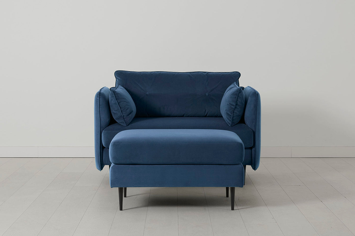 Model 19 Loveseat, Teal