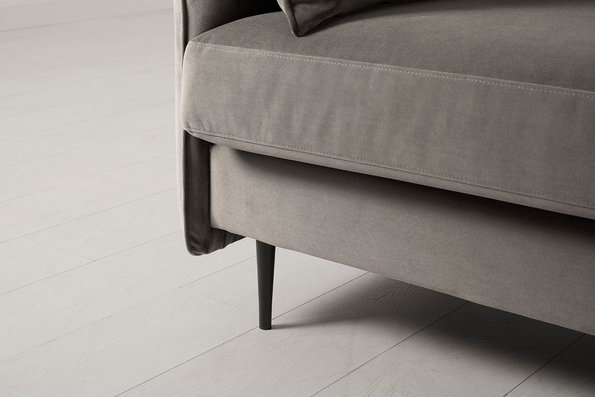 Model 19 2 Seater Sofa with Ottoman - Elephant